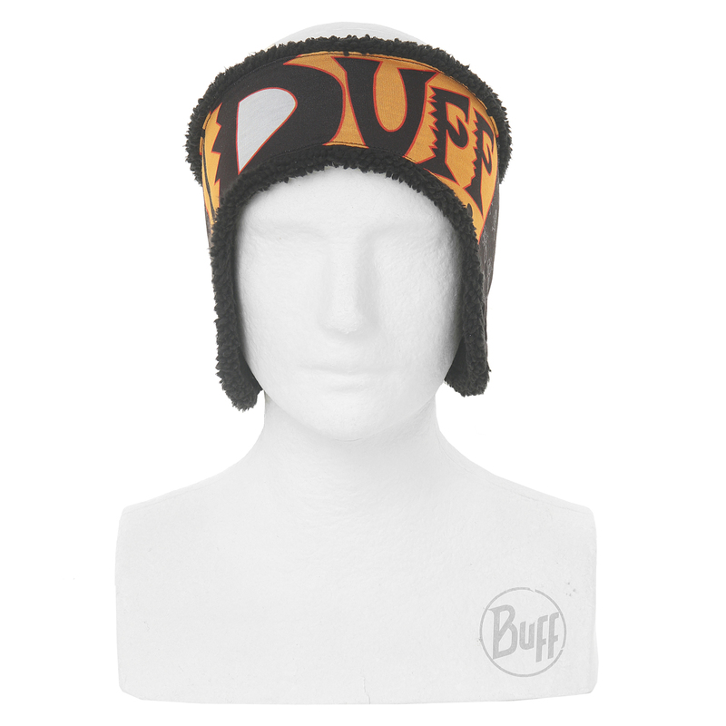 > 버프® > 가을/겨울 성인용 > 헤드밴드 > 헤드밴드 폴라 (돌출형) > B/HP2 LOGO / BLACK MATE (650509) 