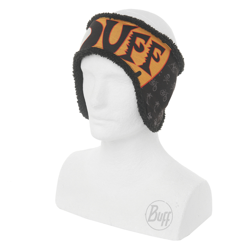 > 버프® > 가을/겨울 성인용 > 헤드밴드 > 헤드밴드 폴라 (돌출형) > B/HP2 LOGO / BLACK MATE (650509) 