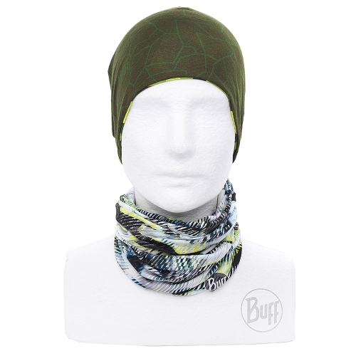 > 버프® > HAT 버프 > 사계절용 HAT > 양면 > B/HatR BLOCK CAMO GREEN (115332.845.10) 