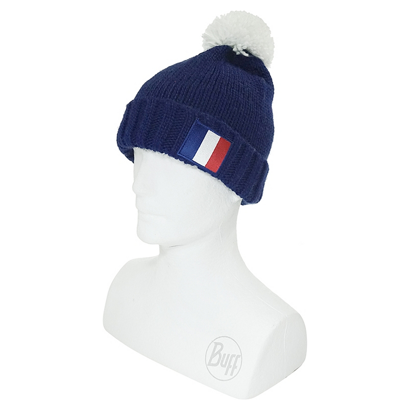 > 버프® > 라이프스타일 컬랙션 > LEISURE > HAT > B/L.HatNP FRANCE POMPOM FLAG-BLUE INK (117066.752.10) 