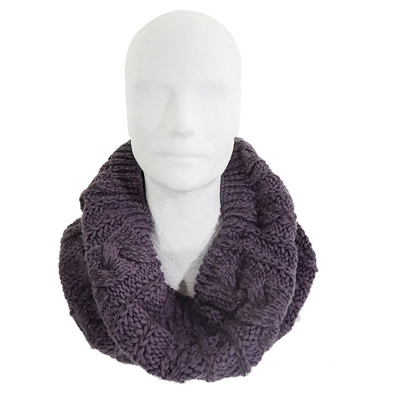 > 버프® > 라이프스타일 형태별 > Neckwarmer Comfort > Knitted > B/L.NeN DARLA - PURPLE (116045.605.10) 