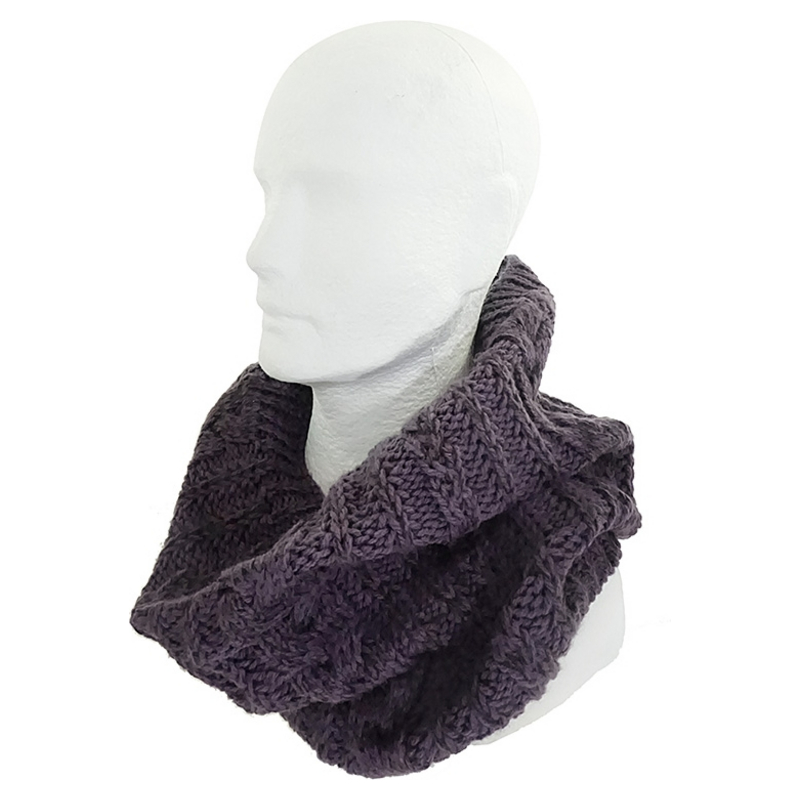 > 버프® > 라이프스타일 형태별 > Neckwarmer Comfort > Knitted > B/L.NeN DARLA - PURPLE (116045.605.10) 