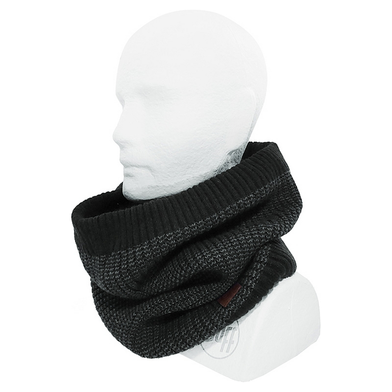 > 버프® > 라이프스타일 형태별 > Neckwarmer Comfort > Knitted > B/L.NeN DEE - BLACK (116047.999.10) 