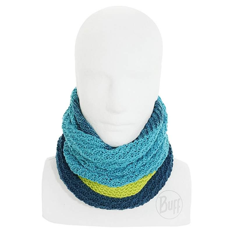 > 버프® > 라이프스타일 형태별 > Neckwarmer Hat > Knitted > B/L.HatNeN RIDDLE - LAKE BLUE (116009.739.10) 