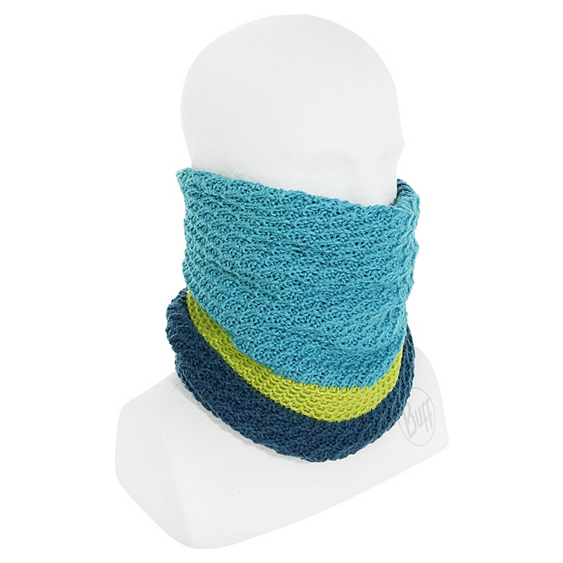 > 버프® > 라이프스타일 형태별 > Neckwarmer Hat > Knitted > B/L.HatNeN RIDDLE - LAKE BLUE (116009.739.10) 