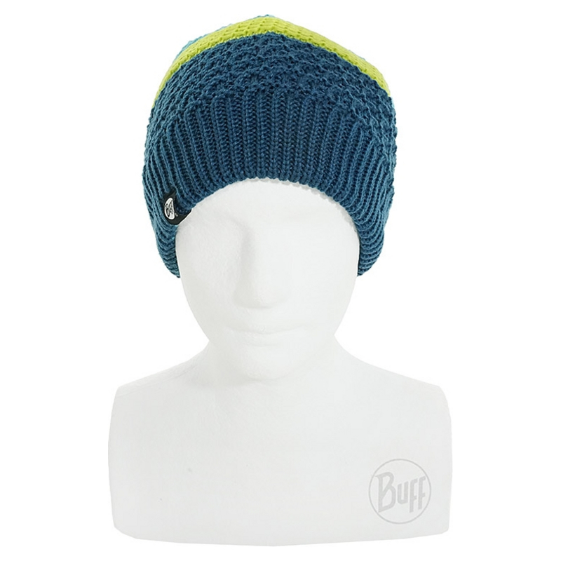 > 버프® > 라이프스타일 형태별 > Neckwarmer Hat > Knitted > B/L.HatNeN RIDDLE - LAKE BLUE (116009.739.10) 