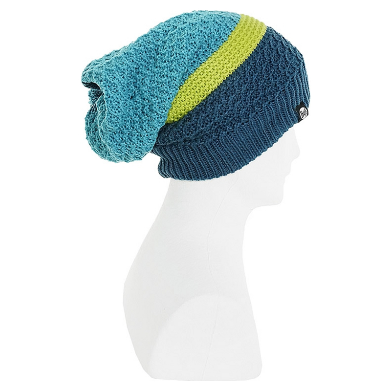 > 버프® > 라이프스타일 형태별 > Neckwarmer Hat > Knitted > B/L.HatNeN RIDDLE - LAKE BLUE (116009.739.10) 