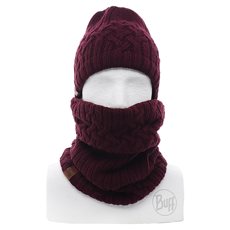 > 버프® > 라이프스타일 형태별 > Neckwarmer > Knitted & Polar > B/L.NeNP HELLE - Wine (117874.403.10) 