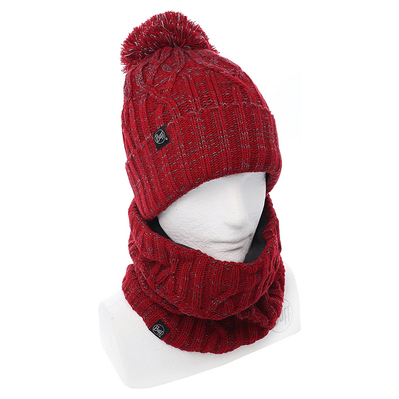 > 버프® > 라이프스타일 형태별 > Neckwarmer > Knitted & Polar > B/L.NeNP IDUN - Red (117898.425.10) 