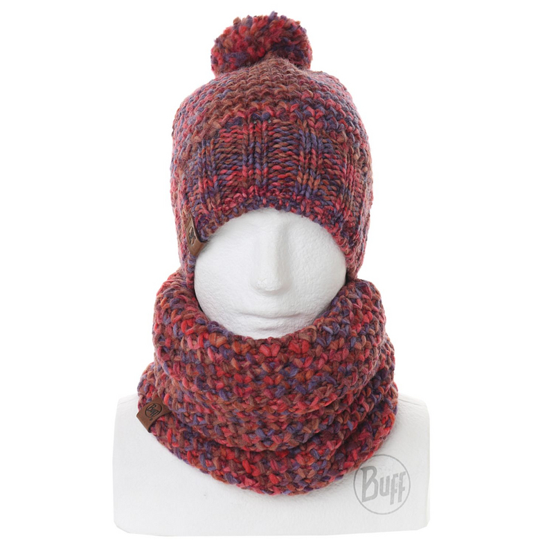 > 버프® > 라이프스타일 형태별 > Neckwarmer > Knitted & Polar > B/L.NeNP MARGO - Maroon (113552.632.10) 