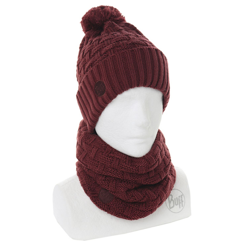 > 버프® > 라이프스타일 형태별 > Neckwarmer > Knitted & Polar > B/L.NeNP AIRON - Maroon (113549.632.10) 