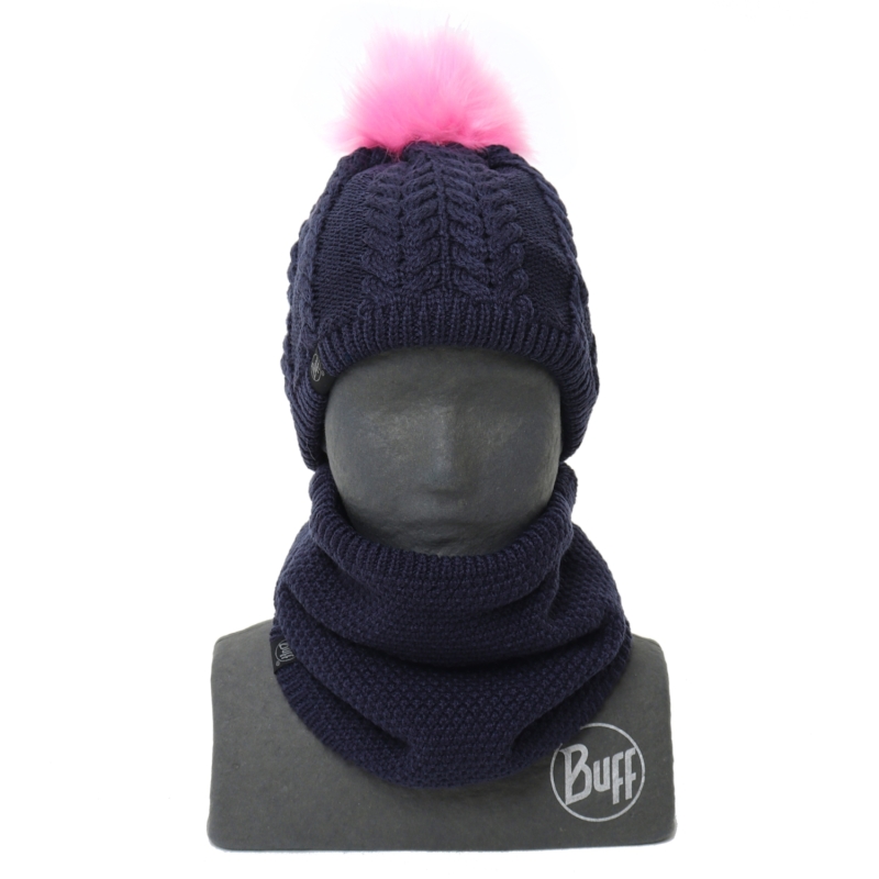 > 버프® > 라이프스타일 컬랙션 > KIDS > Junior NECKWARMER > B/L.ChNeNP NINA - Night Blue (123547.779.10) 