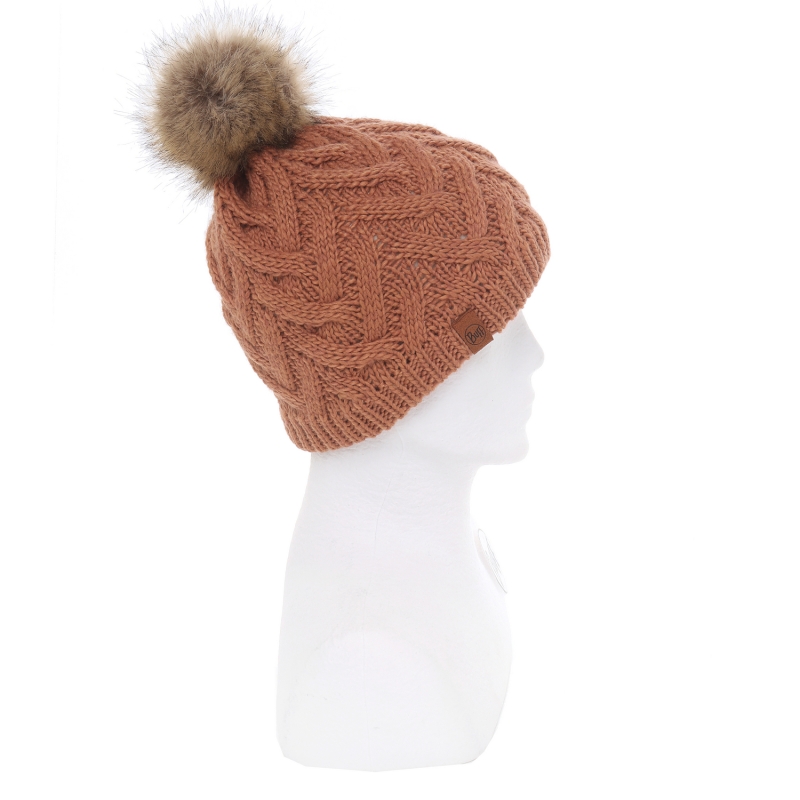 > 버프® > 라이프스타일 형태별 > Hat > Hat Comfort Fit > Knitted > B/L.HatNP CARYN - Rosewood (123515.341.10) 