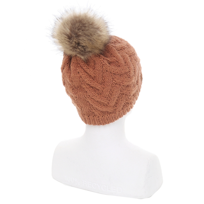 > 버프® > 라이프스타일 형태별 > Hat > Hat Comfort Fit > Knitted > B/L.HatNP CARYN - Rosewood (123515.341.10) 