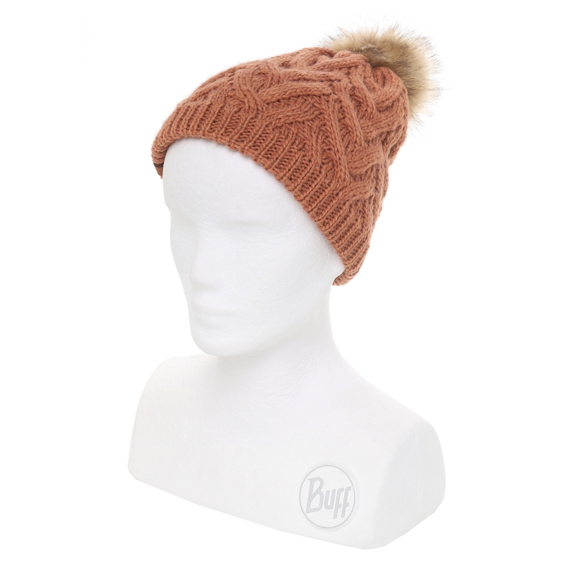 > 버프® > 라이프스타일 형태별 > Hat > Hat Comfort Fit > Knitted > B/L.HatNP CARYN - Rosewood (123515.341.10) 