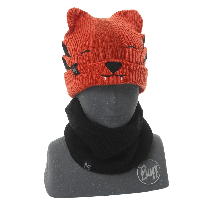 > 버프® > 라이프스타일 컬랙션 > KIDS > Child NECKWARMER > B/L.JNeNP LAN - Black (126472.999.10) 