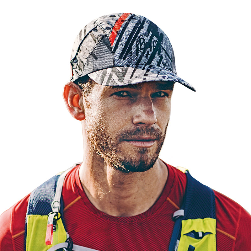 > 버프® > CAP 컬랙션 > RUN > Speed Cap > Pro Run Cap > B/C.PrRu R-CITY JUNGLE GREY L/XL (117230.937.10) 