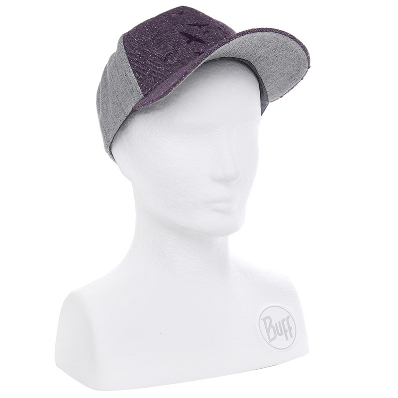 > 버프® > CAP 컬랙션 > LIFESTYLE > Snapback Cap > Curve > B/C.Sb Snapback - Zair Shadow Purple (117920.612.10) 