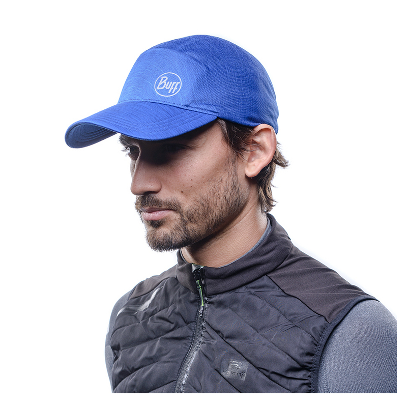 > 버프® > CAP 컬랙션 > RUN > One Touch Cap > One Touch Cap > B/C.1t R-SOLID CAPE BLUE (118095.715.10) 