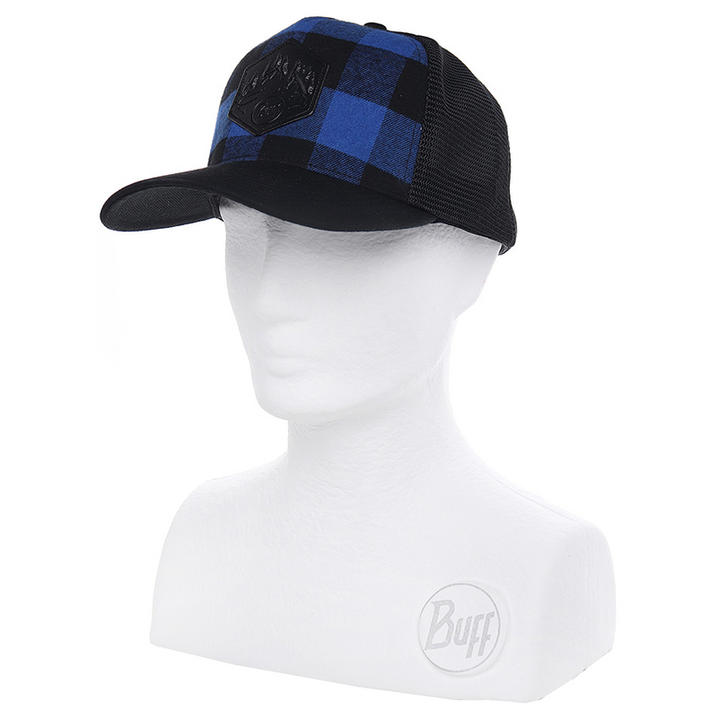 > 버프® > CAP 컬랙션 > LIFESTYLE > Trucker Cap > Trucker Cap 5 > B/C.Tu5 TRUCKER - Plaid Cape Blue L/XL (117903.715.10) 