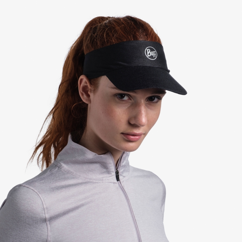 > 버프® > CAP 컬랙션 > RUN > Pack Speed Visor > Pack Speed Visor > B/C.VPaRu2 R-SOLID BLACK (119483.999.10) 