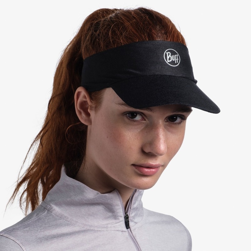 > 버프® > CAP 컬랙션 > RUN > Pack Speed Visor > Pack Speed Visor > B/C.VPaRu2 R-SOLID BLACK (119483.999.10) 