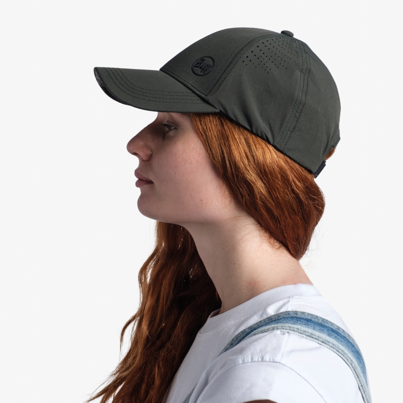 > 버프® > CAP 컬랙션 > TREK > Summit Cap > Summit Cap > B/C.Tr2 HASHTAG MOSS GREEN S/M (123158.851.20) 