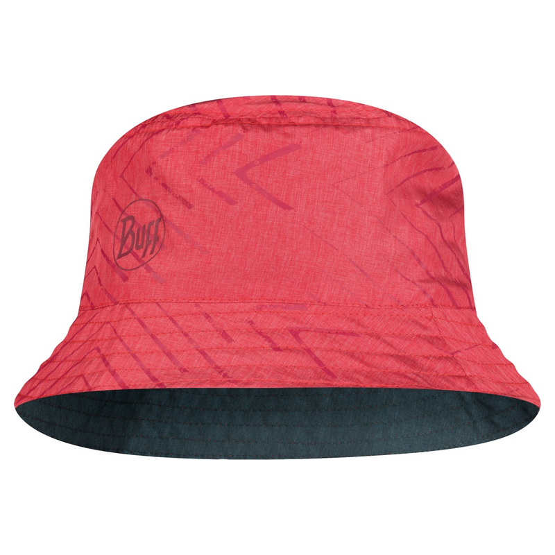 > 버프® > CAP 컬랙션 > TREK > Travel Bucket Hat > B/C.HatTvBu COLLAGE RED-BLACK S/M (117204.425.20) 