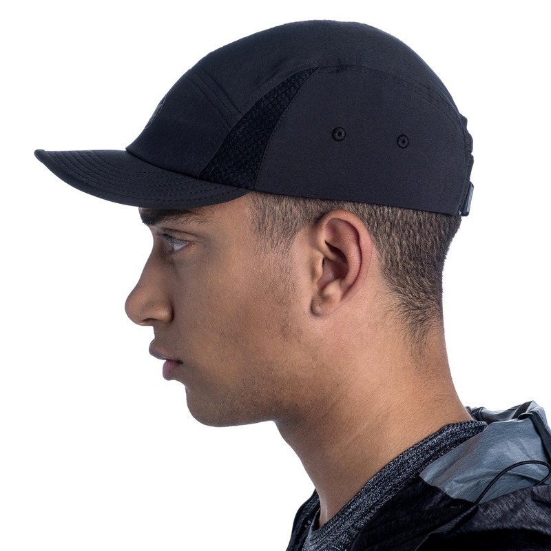 > 버프® > CAP 컬랙션 > RUN > 5Panel Go Cap > 5Panel Go Cap > B/C.Ru2 R-SOLID BLACK S/M (119490.999.20) 