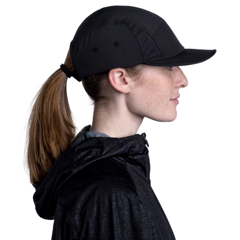 > 버프® > CAP 컬랙션 > RUN > 5Panel Go Cap > 5Panel Go Cap > B/C.Ru2 R-SOLID BLACK S/M (119490.999.20) 