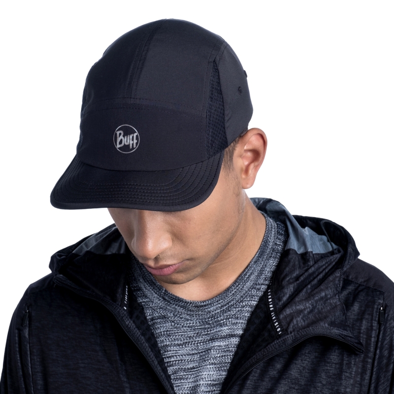 > 버프® > CAP 컬랙션 > RUN > 5Panel Go Cap > 5Panel Go Cap > B/C.Ru2 R-SOLID BLACK S/M (119490.999.20) 