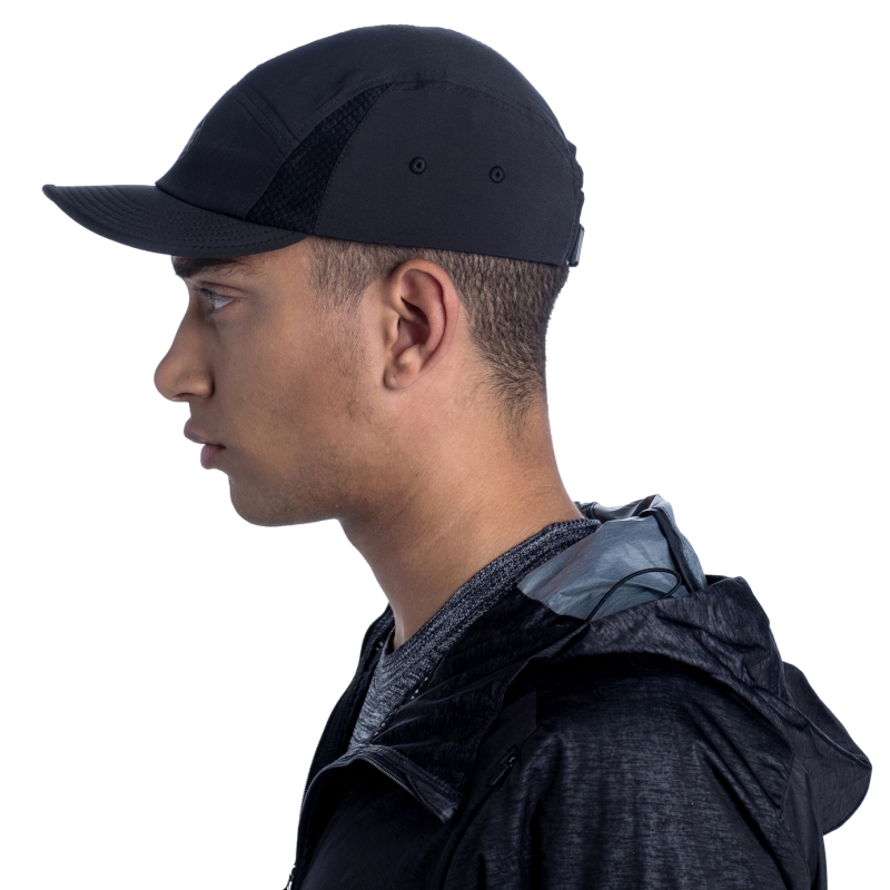 > 버프® > CAP 컬랙션 > RUN > 5Panel Go Cap > 5Panel Go Cap > B/C.Ru2 R-SOLID BLACK S/M (119490.999.20) 