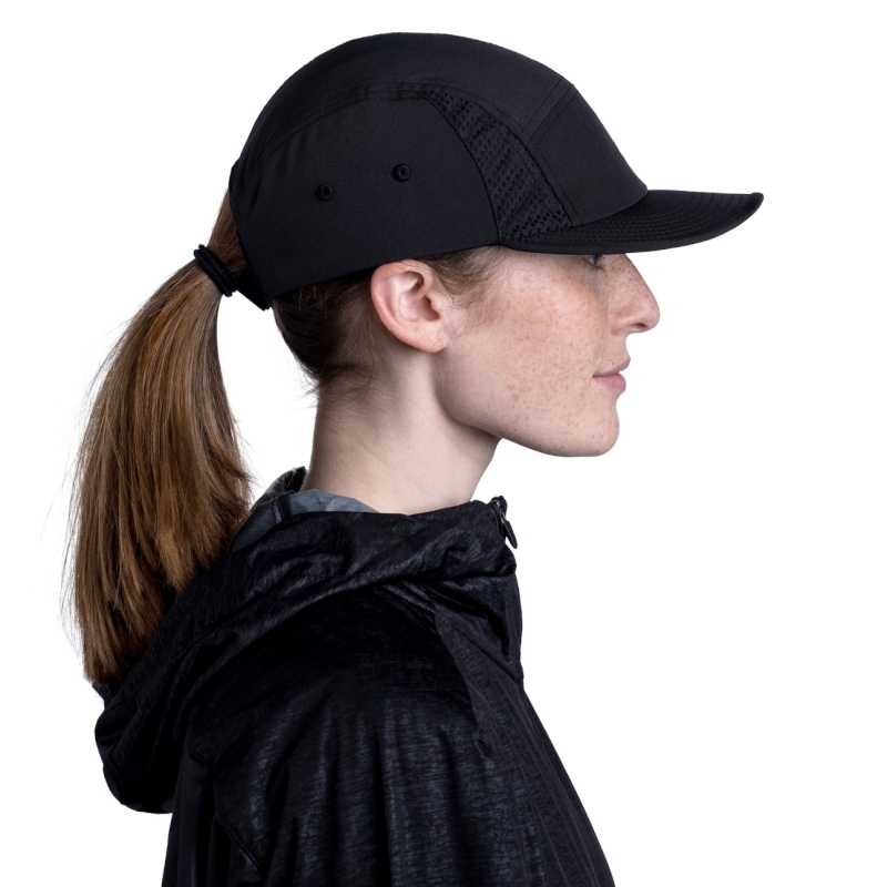 > 버프® > CAP 컬랙션 > RUN > 5Panel Go Cap > 5Panel Go Cap > B/C.Ru2 R-SOLID BLACK L/XL (119490.999.30) 