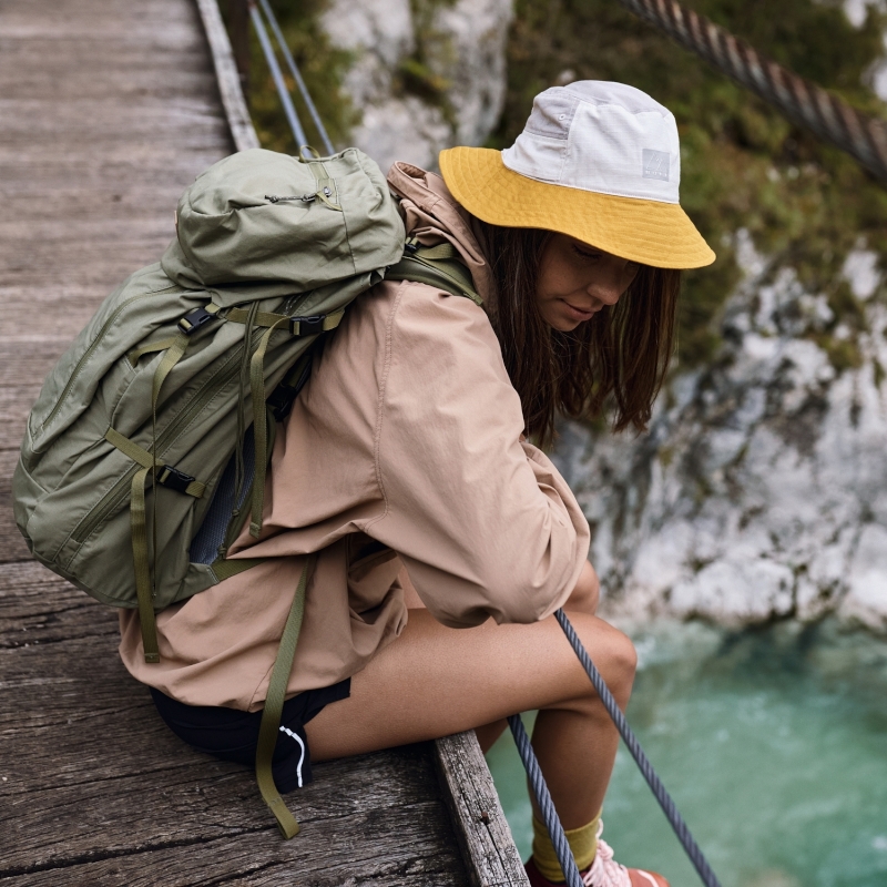 > 버프® > CAP 컬랙션 > TREK > Sun Bucket Hat > B/C.HatSuBu HAK OCHER S/M (125445.105.20) 