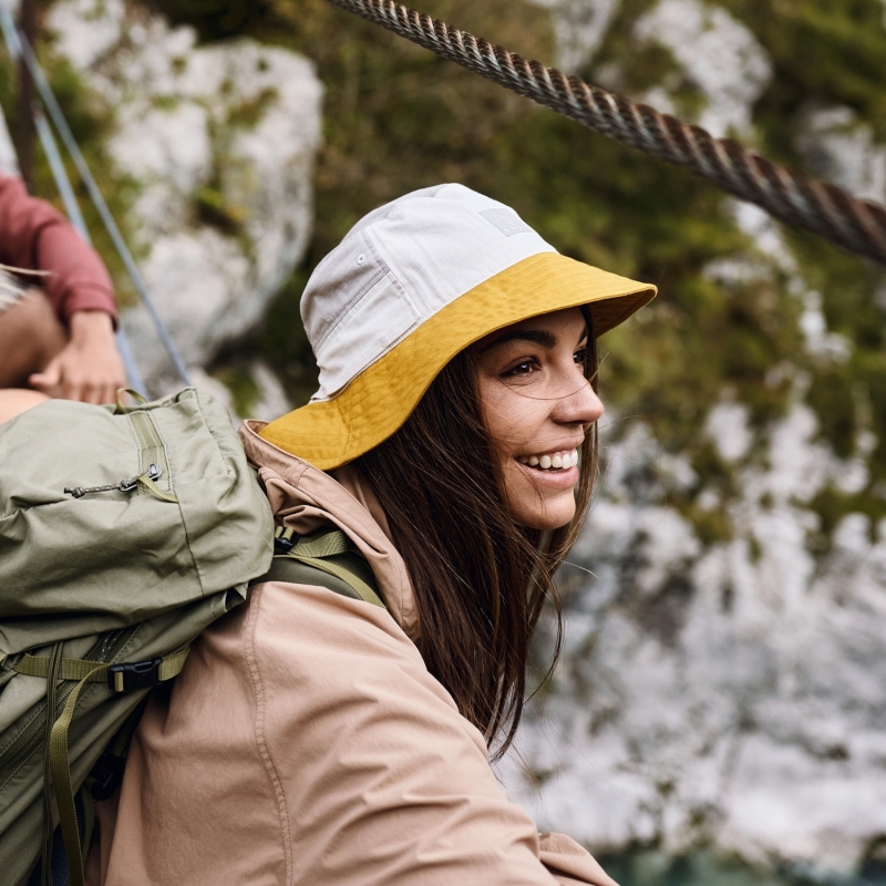 > 버프® > CAP 컬랙션 > TREK > Sun Bucket Hat > B/C.HatSuBu HAK OCHER S/M (125445.105.20) 