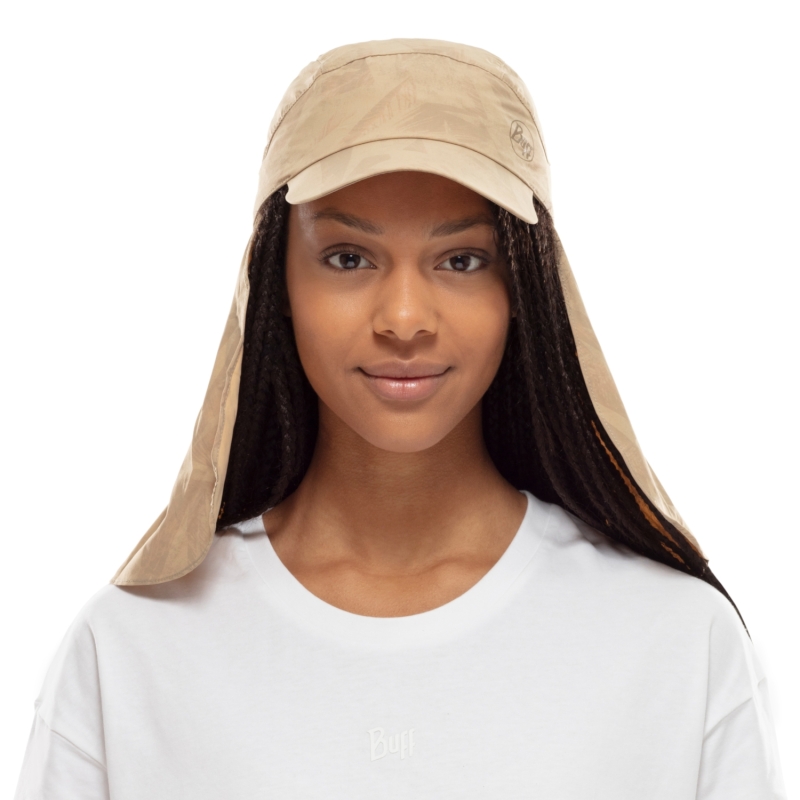 > 버프® > CAP 컬랙션 > TREK > Pack Sahara Cap > B/C.PaSa ACAI SAND L/XL (125341.302.30) 