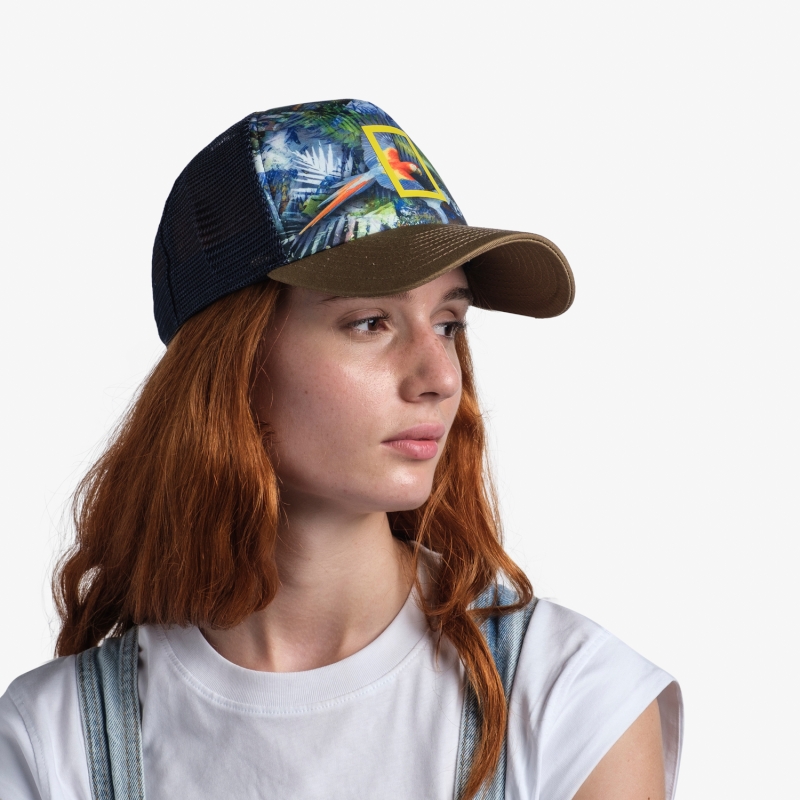 > 버프® > CAP 컬랙션 > LIFESTYLE > Trucker Cap > Trucker Cap 4 > B/C.Tu4.N SCARLETT MACAW L/XL (125382.555.30) 