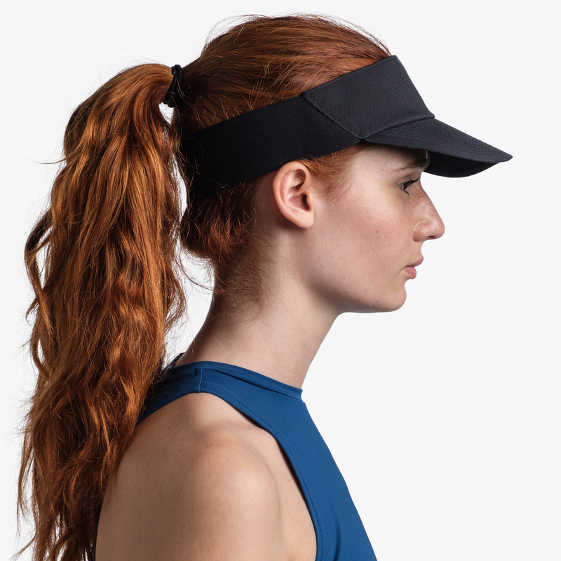 > 버프® > CAP 컬랙션 > RUN > Visor > Go Visor 2 > B/C.VGo2 SOLID BLACK (128614.999.20) 