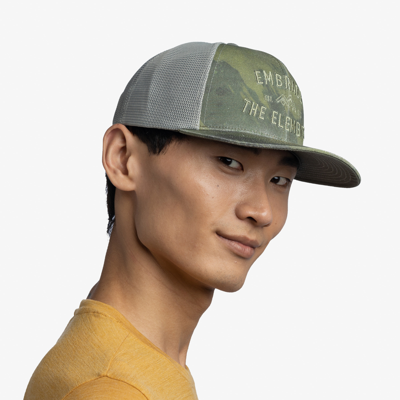 > 버프® > CAP 컬랙션 > LIFESTYLE > Trucker Cap > Explore Trucker Cap > B/C.TuEx TERY FOREST L/XL (133559.809.30) 