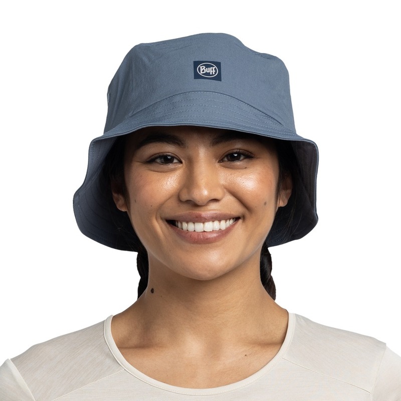 > 버프® > CAP 컬랙션 > TREK > Adventure Bucket Hat > B/C.HatTrBu SOLID STONE BLUE S/M (135605.754.20) 