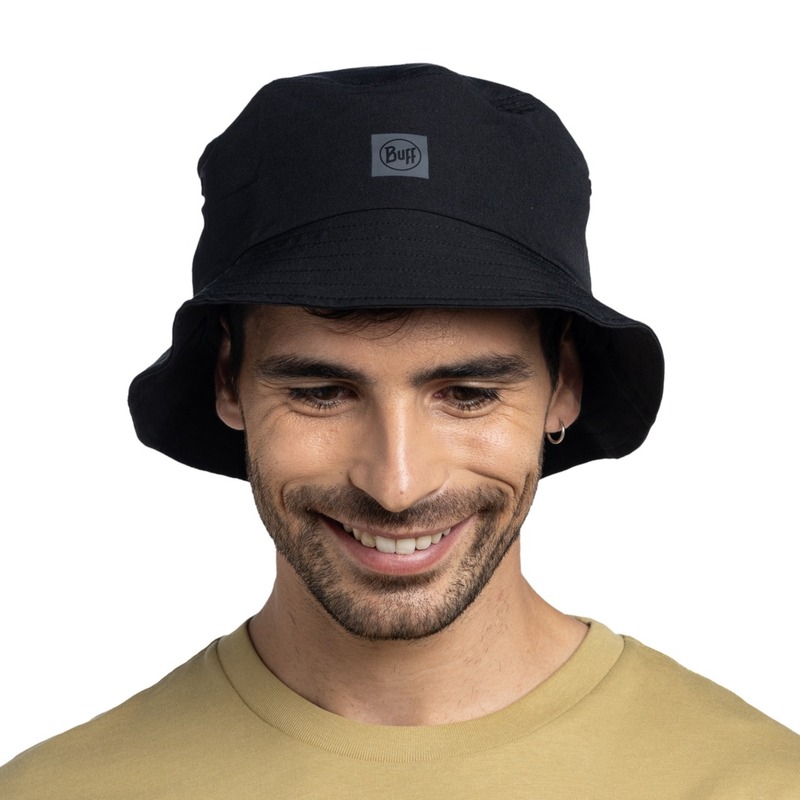 > 버프® > CAP 컬랙션 > TREK > Adventure Bucket Hat > B/C.HatTrBu SOLID BLACK S/M (135605.999.20) 