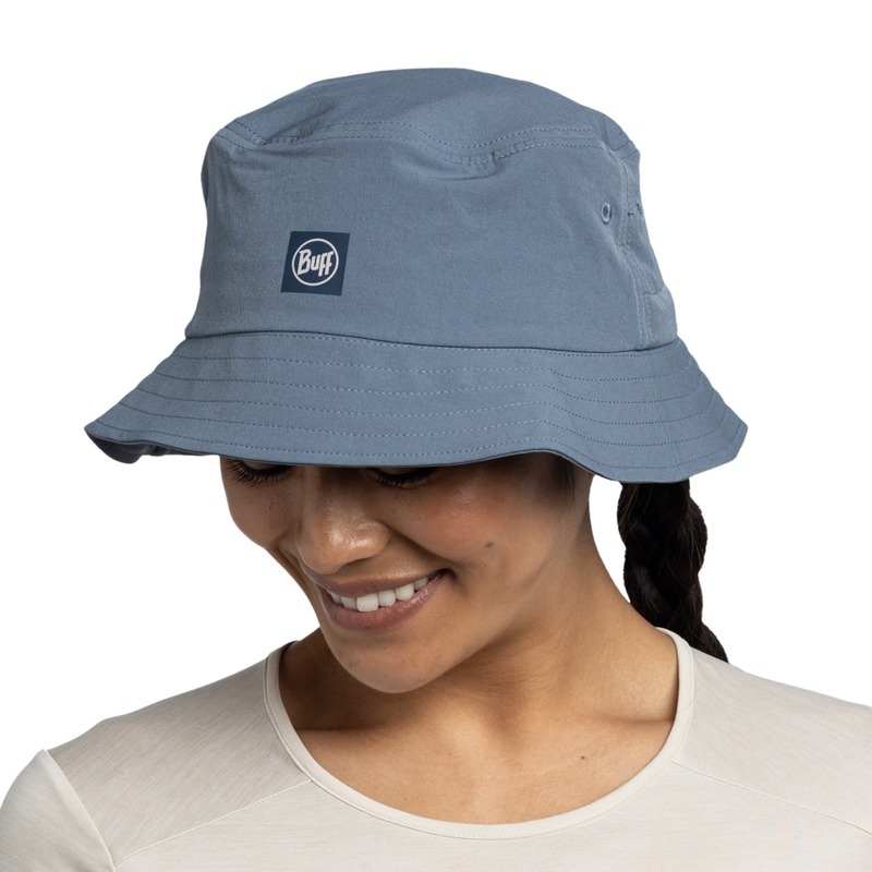 > 버프® > CAP 컬랙션 > TREK > Adventure Bucket Hat > B/C.HatTrBu SOLID STONE BLUE L/XL (135605.754.30) 