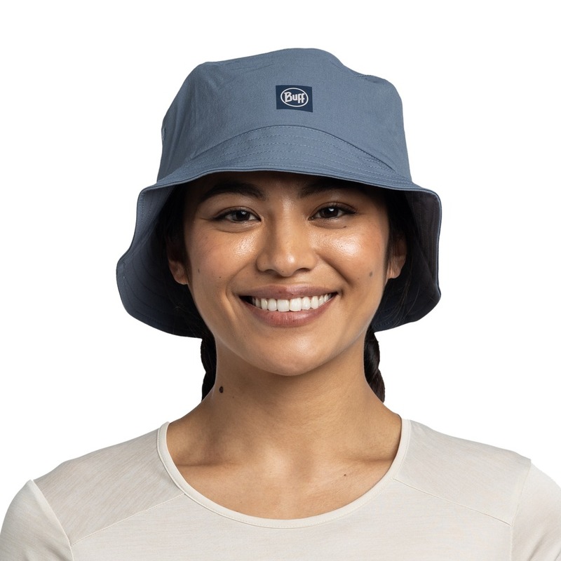 > 버프® > CAP 컬랙션 > TREK > Adventure Bucket Hat > B/C.HatTrBu SOLID STONE BLUE L/XL (135605.754.30) 