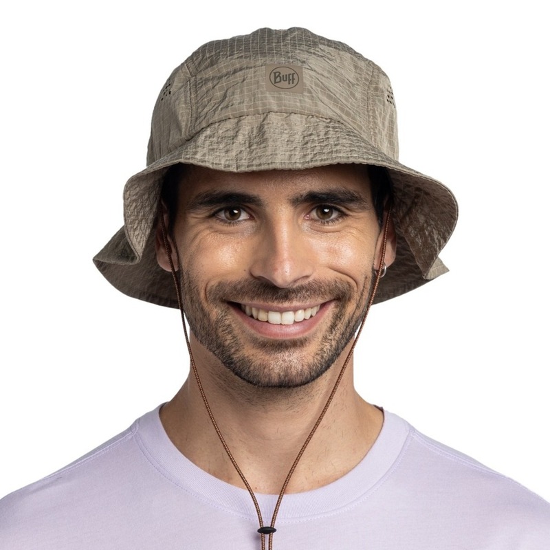 > 버프® > CAP 컬랙션 > TREK > Adventure Bucket Hat > B/C.HatGB SOLID TUNDRA KHAKI L/XL (135763.859.30) 