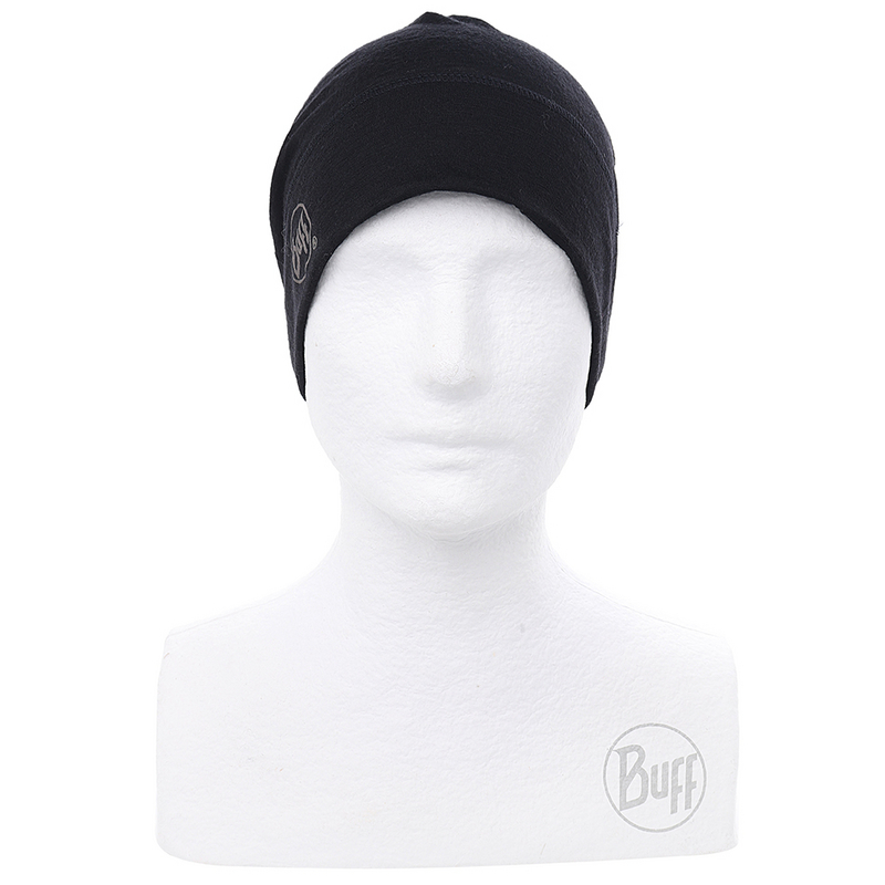 > 버프® > HAT 버프 > 가을 겨울용 HAT > 울 라이트웨이트 > 울 1겹 > B/HatWo1L SOLID BLACK (113013.999.10) 