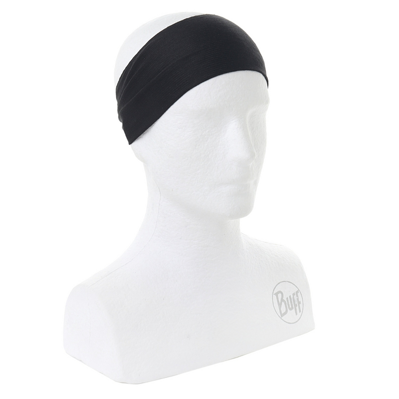 > 버프new > Headwear > HeadBand > 헤드밴드 UV차단+쿨넷 테이퍼드 > B/Hct SOLID BLACK (122724.999.10) 