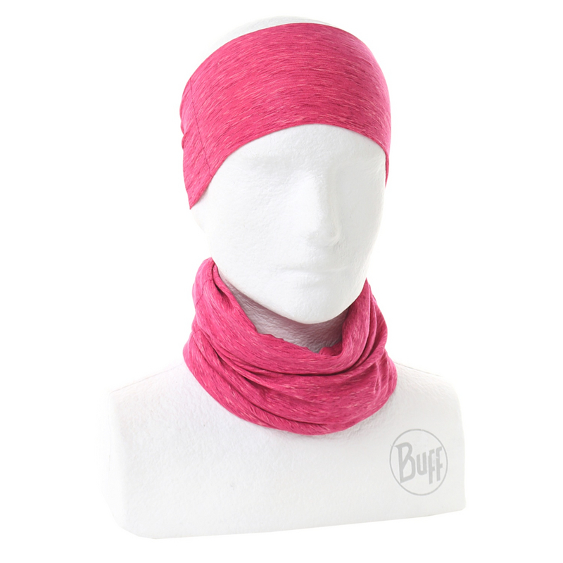 > 버프new > Headwear > HeadBand > 헤드밴드 UV차단+쿨넷 테이퍼드 > B/Hct FLASH PINK HTR (122725.562.10) 