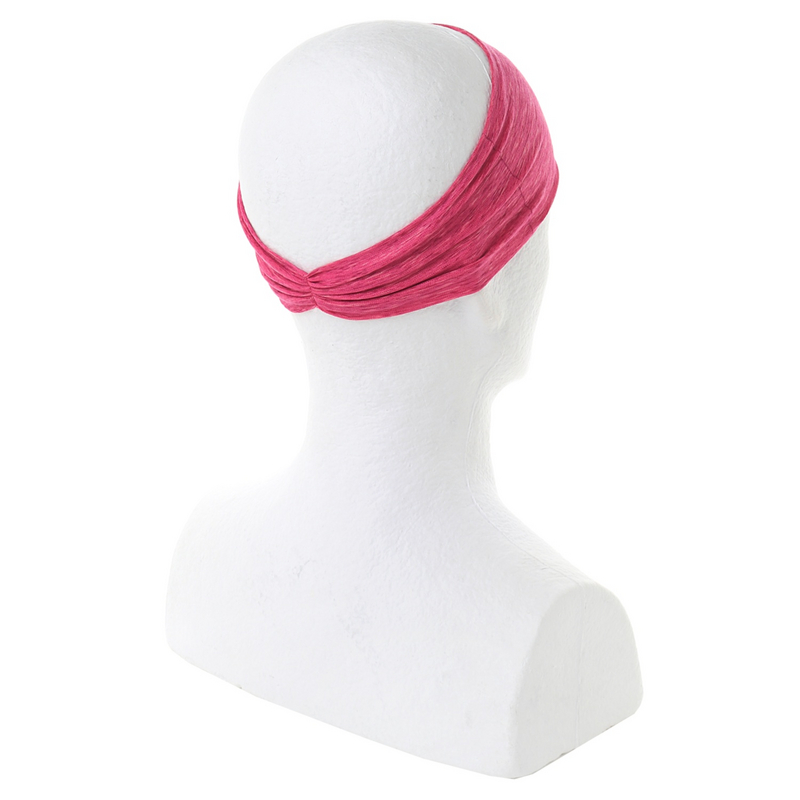 > 버프new > Headwear > HeadBand > 헤드밴드 UV차단+쿨넷 테이퍼드 > B/Hct FLASH PINK HTR (122725.562.10) 