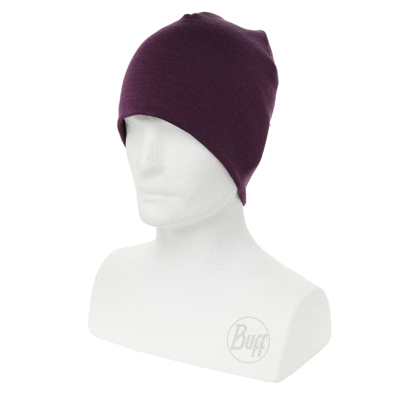 > 버프® > HAT 버프 > 가을 겨울용 HAT > 울 헤비웨이트 > 울 헤비웨이트 Regular > B/HatWoTR PURPLISH MULTI STRIPES (118188.609.10) 