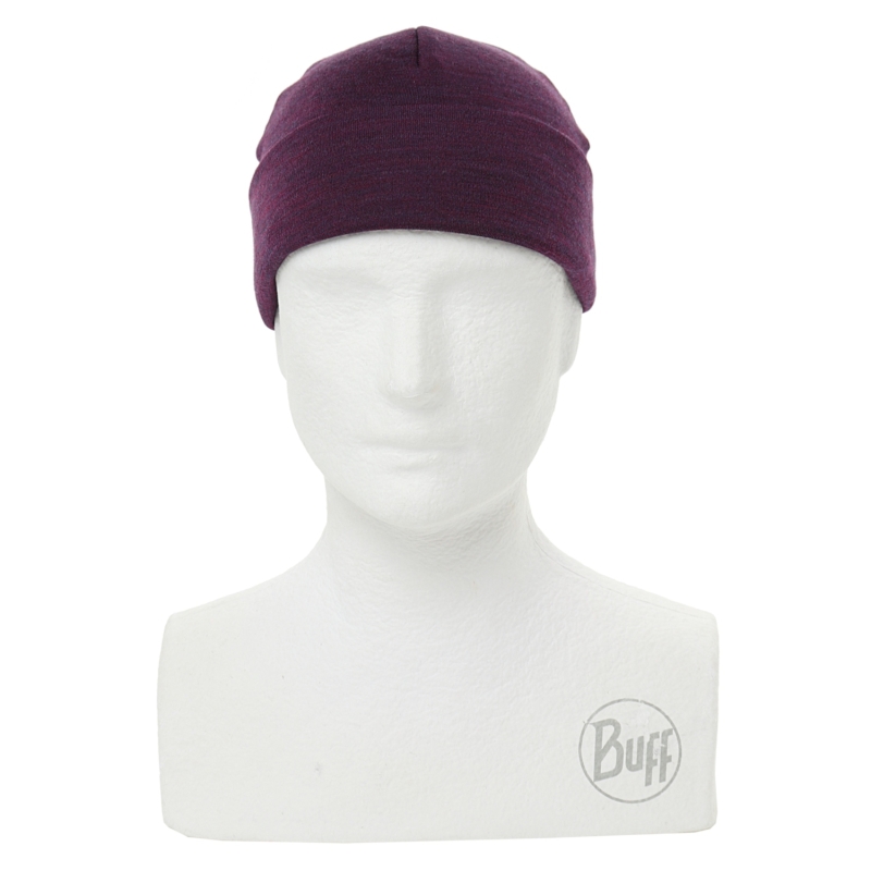 > 버프® > HAT 버프 > 가을 겨울용 HAT > 울 헤비웨이트 > 울 헤비웨이트 Regular > B/HatWoTR PURPLISH MULTI STRIPES (118188.609.10) 